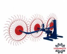 Сеноворошилка 3-колесная пальцевая НФ-00001551 Пахарь