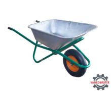 Тачка строительная 113 ZP (с 1 колесом PU 4.80/4.00X80, пневмо)