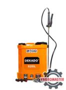 Опрыскиватель аккумуляторный S20L (Li-ion,бак 10л,12В 8 А/ч, 4,5л/мин, шланг 1,2м) 4631169859695 Декадо