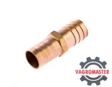 Соединитель для шланга 3/4″,латунный, 65709 Palisad