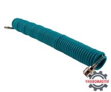 Полиуретановый спиральный шланг профессиональный BASF (10м, с быстросъемными соединениями) Стелс 57007
