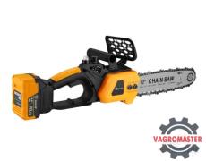 Пила цепная аккумуляторная бесщеточная в кейсе DKCHS 20,12″,20B,2×5.0 Ач,ЗУ 083-2001 ДЕКО