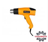 Фен строительный HG-2000W, 2000Вт, 2 скорости, защита от перегрева 063-4166 ДЕКО