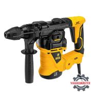 Перфоратор электрический RHV-1250-30, SDS-plus,1250Вт, 5Дж, 3 плюс 1 реж.26612 Дензел