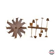 Фреза Гусиные лапки шестигранник d24