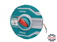 Рулетка 20м/12,5мм, фибергласс TOTAL, 00005469 TMTF12206 Титан