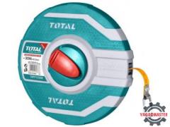 Рулетка 30м/12,5мм, фибергласс TOTAL, 00005470 TMTF12306 Титан