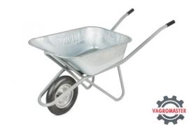 Тачка строительная (1 колесо PU 4.00-10 12,7мм) V100л 200кг 20100112410РU Декадо