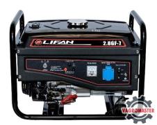 Генератор 2.8 GF-7 (LF3000Е) (Lifan 170FD,2,8/3,0кВт,эл.стар.,АКБ 9А,бак 15л) Лифан