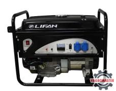 Генератор 5 GF-3 LF6500 (Lifan 188FD,13л.с.,5,0/5,5кВт,бак 25л) 4627165080232 Лифан
