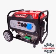Бензогенератор SRGE7500Е (электрозапуск, 6,5 kw бак 30л, 95кг, колеса/ручки) SHINERAY