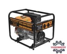 Бензиновый генератор 6500 BUILDER (LT-188F 5,0/5,5 кВт 220В бак 6,5л обмотка медь) 01.020.00019 Карвер