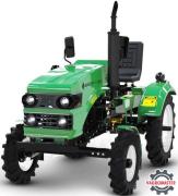 Мини-трактор Groff T-24 + фреза+ плуг Кронос