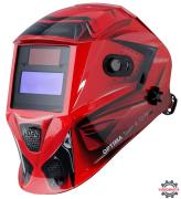 Маска сварщика Fubag Optima Team 9-13 Red «Хамелеон» 38075