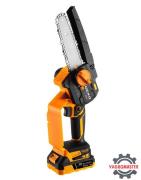 Пила цепная аккумуляторная DKCHS 20-6 PRO, 4″ и 6″,20B,2×2.2 Ач,2цепи и 2шины 083-2011 ZITREK